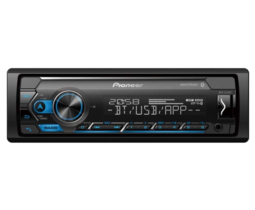 Autoestéreo Pioneer Bluetooth Mvh-s325bt Medios Digitales