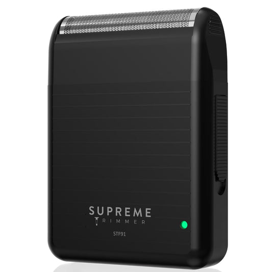 Afeitadora Supreme Trimmer STF91 Negro USB-C Potente para Hombre