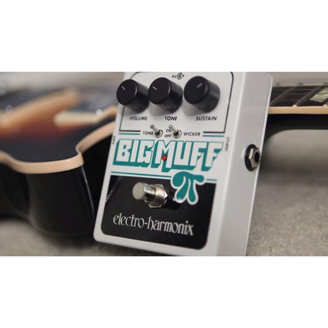 Pedal de Efectos Electro-Harmonix Big Muff Pi mimbre pelusa