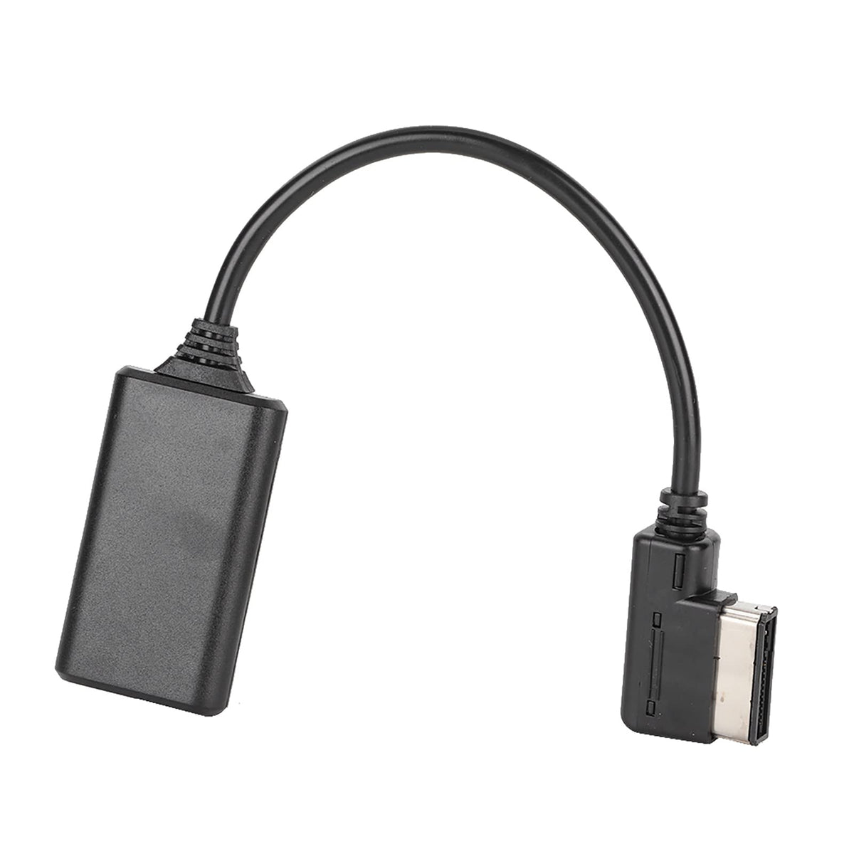 Adaptador AUX Bluetooth5.0 Gorgeri Negro Conector de Música para Audi AMI MMI MDI