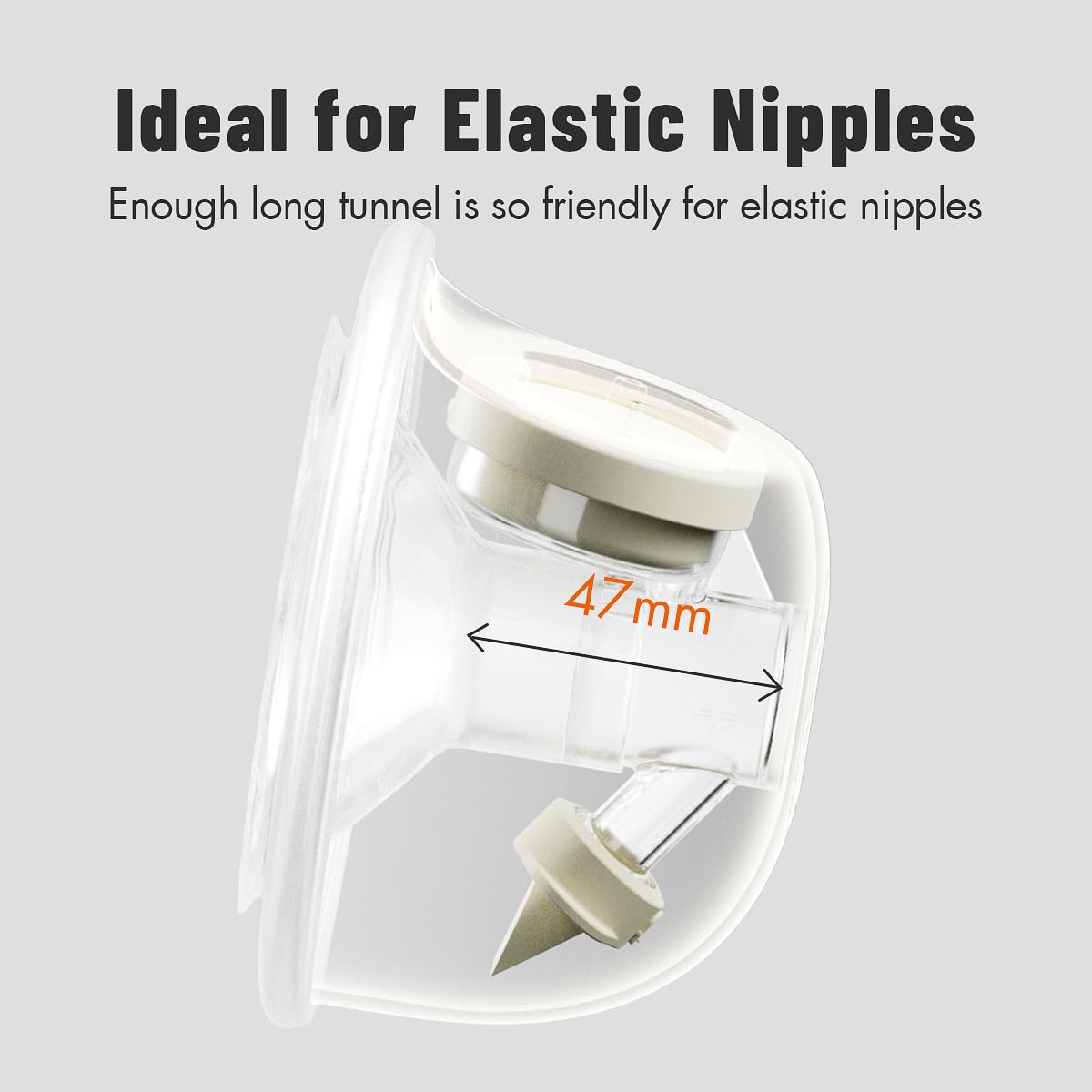 Phanpy - Taza colectora de leche para extractor de leche portátil, piezas de copa nuevas, accesorios de repuesto originales para extractor de leche Phanpy, brida de 24 mm y inserto de 20 mm incluidos