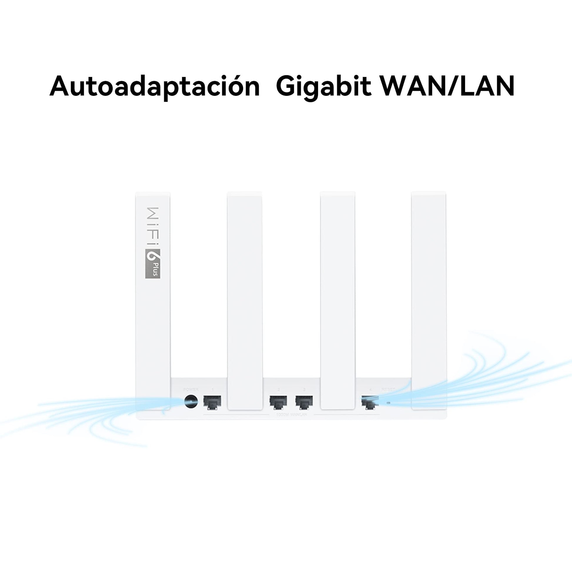 HUAWEI Router WiFi 6 AX3 New Dual-Core 3000Mbps, 4 Puertos GE Auto adaptativos WAN/LAN, Seguridad HomeSec™, Ideal para Juegos Xbox/PS5/Steam y 8K