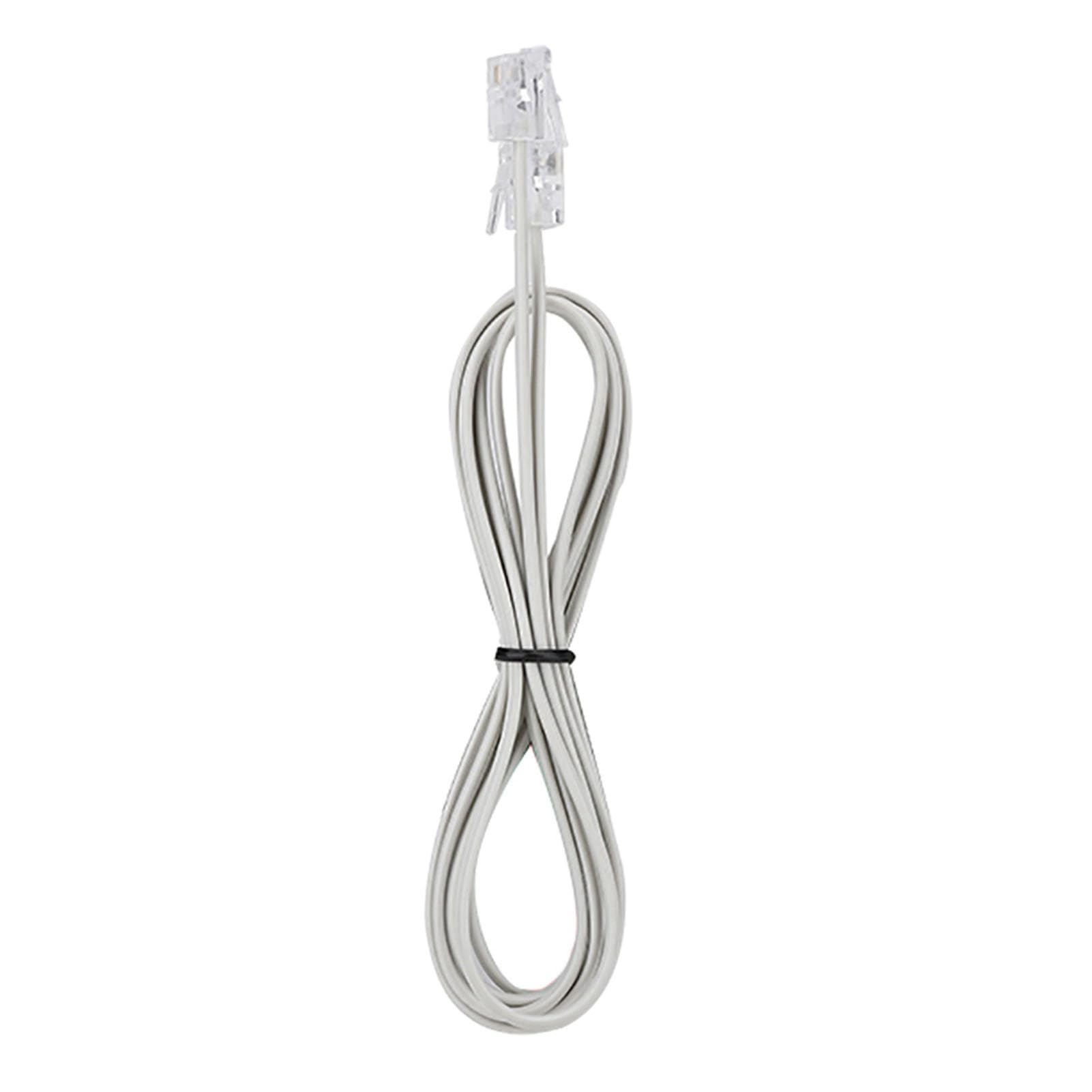 Teléfono con Cable Identificador de Llamadas Teléfono Manos Libres Oficina Hogar Hotel Teléfono Fijo Claro Sonido Marcado Rápido Función de Pausa / Retención Último Número Volver a Marcar(Blanco)