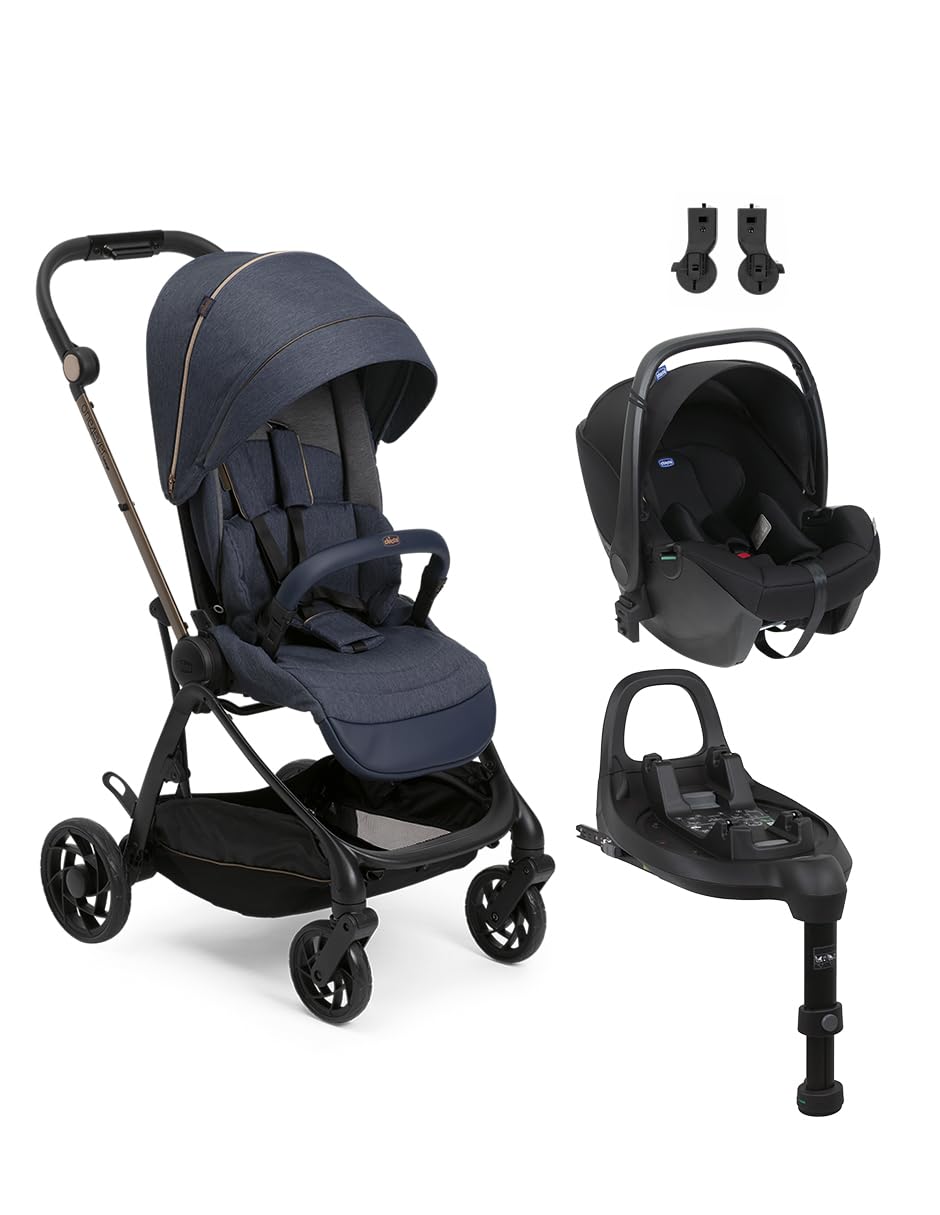 Carriola Modular One4Ever Lounge Travel Ligera y Plegable Autoasiento Reversible Respaldo Regulable hasta 22 kg