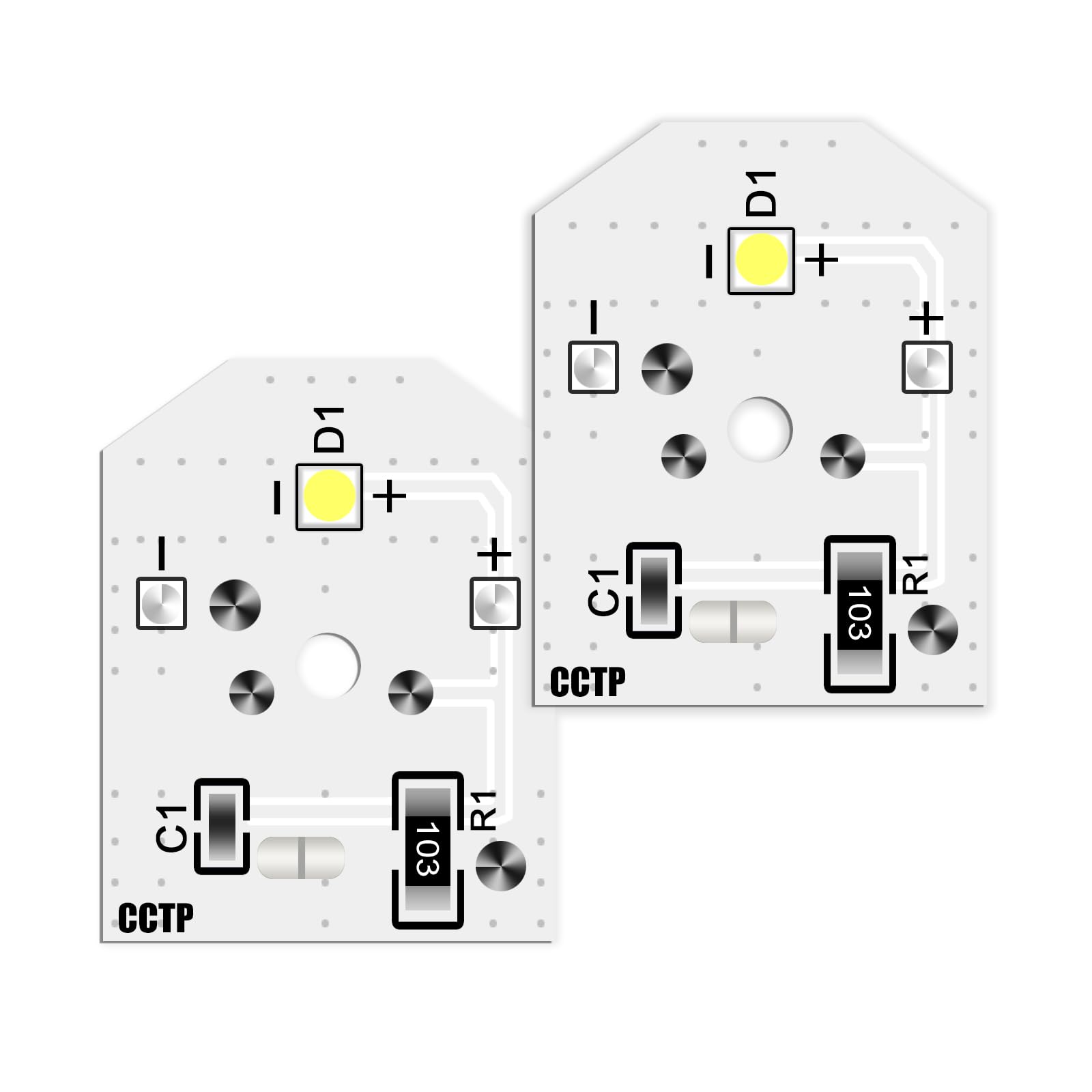 Foco de Refrigerador GE Blanco Paquete de 2