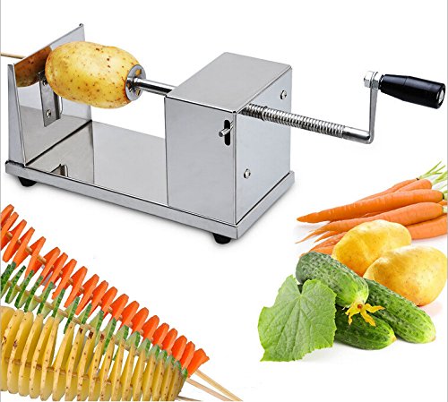 Cortador de Verduras ECOSS Acero Inoxidable para Chips de Patata y Vegetales