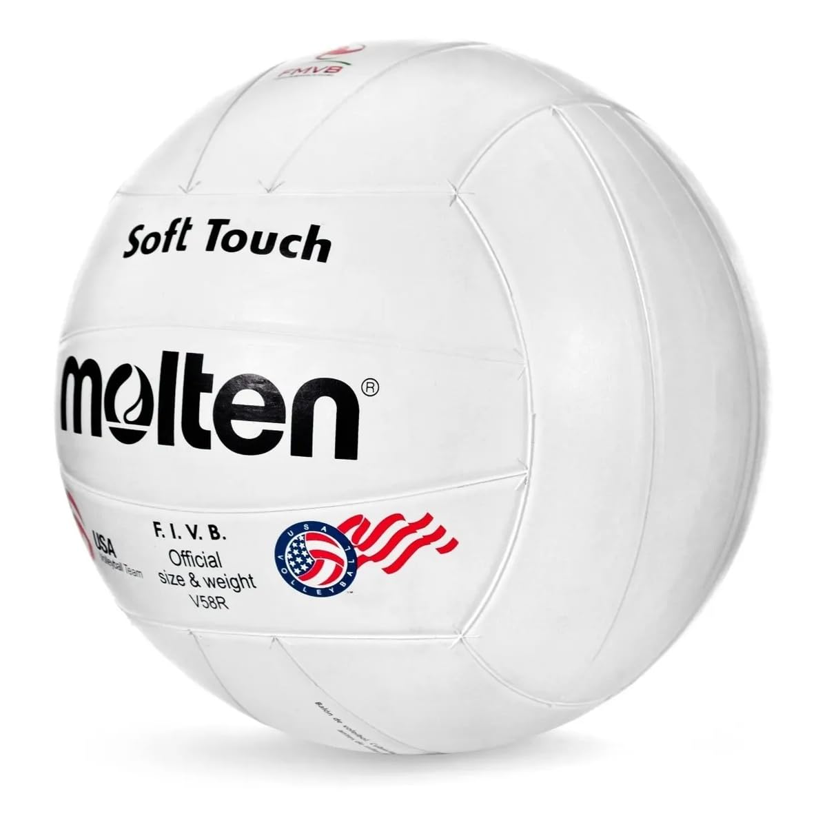 Balón Voleibol Molten V58-R No.5 Rojo