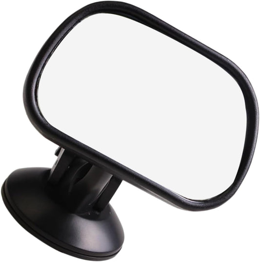XINYUICEAN Espejo Retrovisor para Bebé Auto, Rotación de 360° Espejo de Observación de Coche para Bebés para el Asiento Trasero Baby Safety Mirror para Vigilancia, Espejo Convexo de Gran Angular