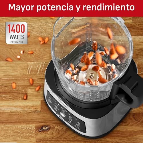Licuadora T-Fal Ultraforce BL83SDX0 Blanca con Función de Cocción y 10 Programas Automáticos