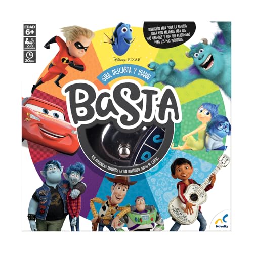 Juego de Mesa Novelty Corp Basta Deluxe Disney Pixar para 2-4 Jugadores
