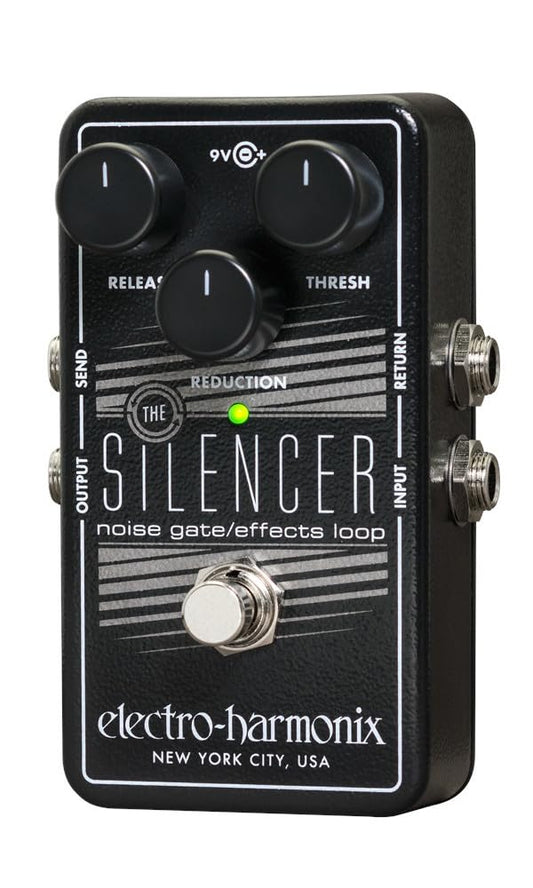Pedal de Efectos Electro-Harmonix Silenciador gris con Puerta de Ruido