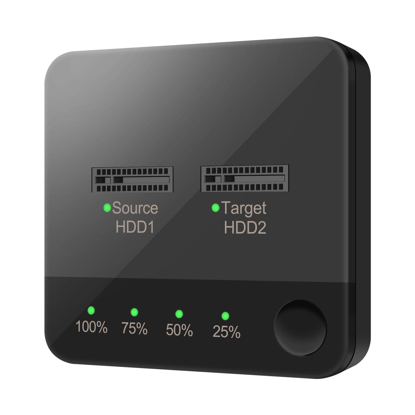 Duplicador SSD M.2 Dpofirs Plata Doble Bahía Tipo C sin Herramientas