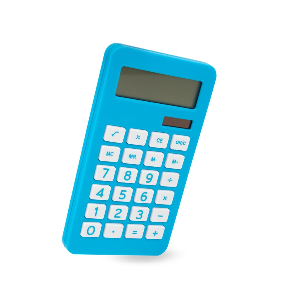 Calculadora JAM PAPER Azul LCD de 10 Dígitos
