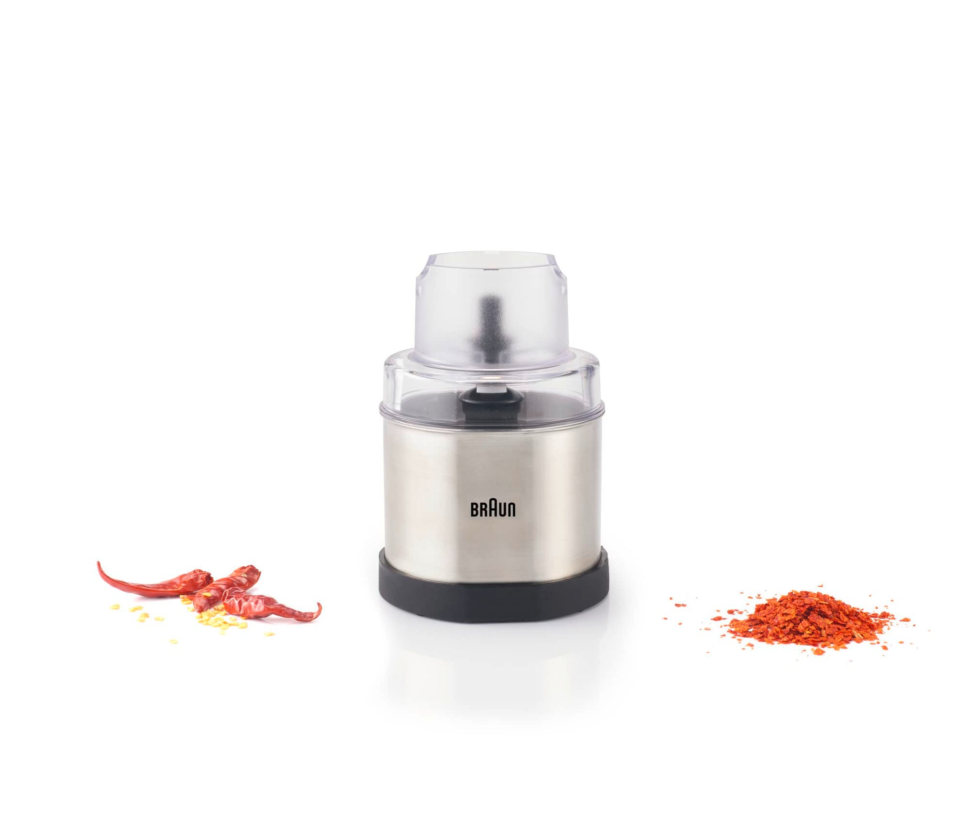 Braun MQS270SI Multiquick - Mezclador de mano para molinillo de café y especias, 1.5 tazas