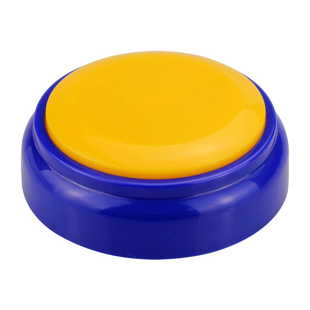Botón de Sonido Grabable Netual Rojo Fácil Pulsación para Entrenamiento de Mascotas