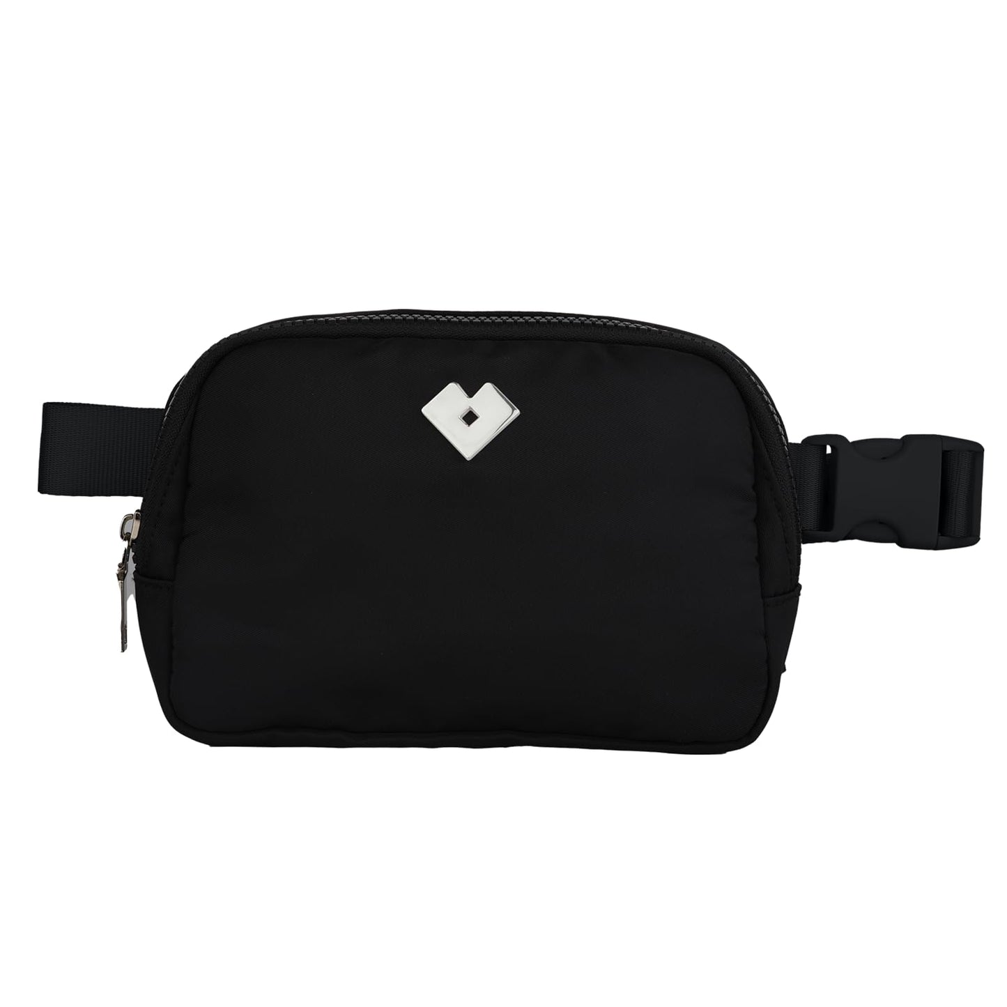 LuckyLy Cangurera para Mujer Deportiva y de Viaje, Bolsa Crossbody y Bandolera tipo Riñonera, Ligera, Repelente al Agua y con Múltiples Compartimentos, Regalos para Mujer y Mamá – Modelo Mina, Negra