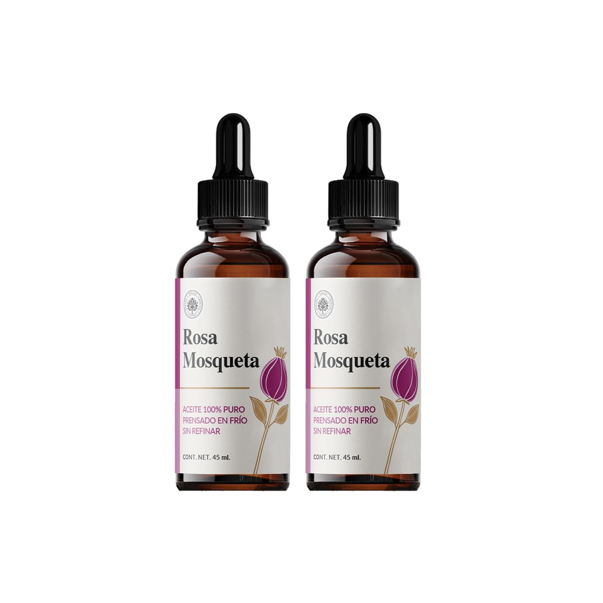 Árbora Aceite de Rosa Mosqueta puro anti-edad atenúa estrías 2 pack