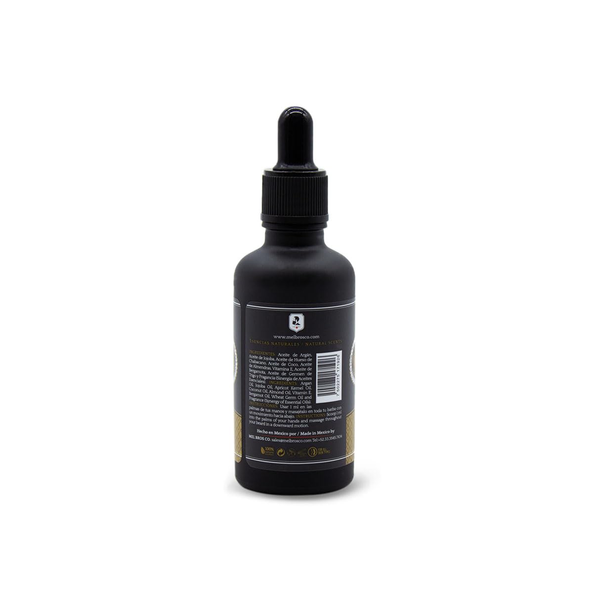 Aceite para Barba - Black Jack 50 ml (Aceite de Bergamota)