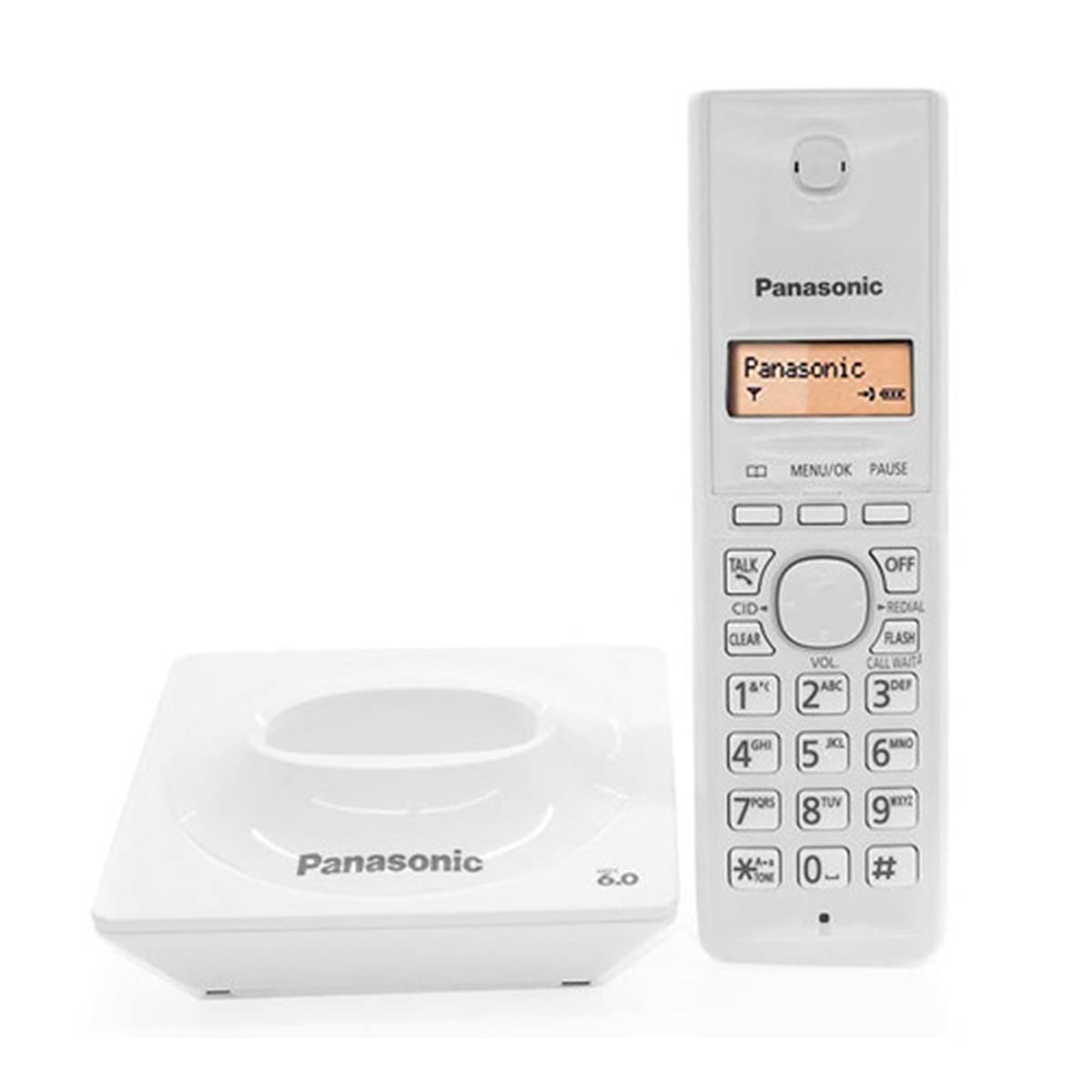 Panasonic Teléfono Inalámbrico KXTG1711W Blanco