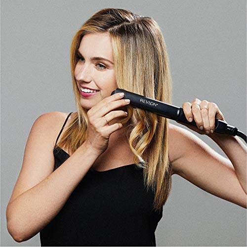 Plancha de Cabello Revlon Negro Resultados Lisos y Brillantes