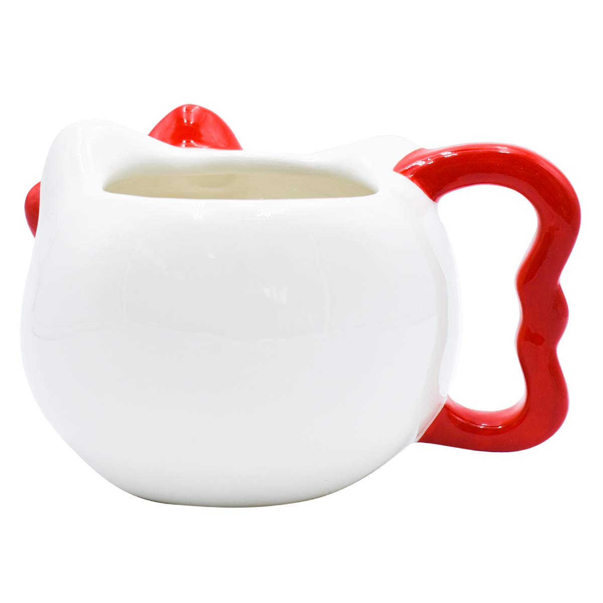 Taza Para Café De Cerámica Zak Hello Kitty 3d 354ml