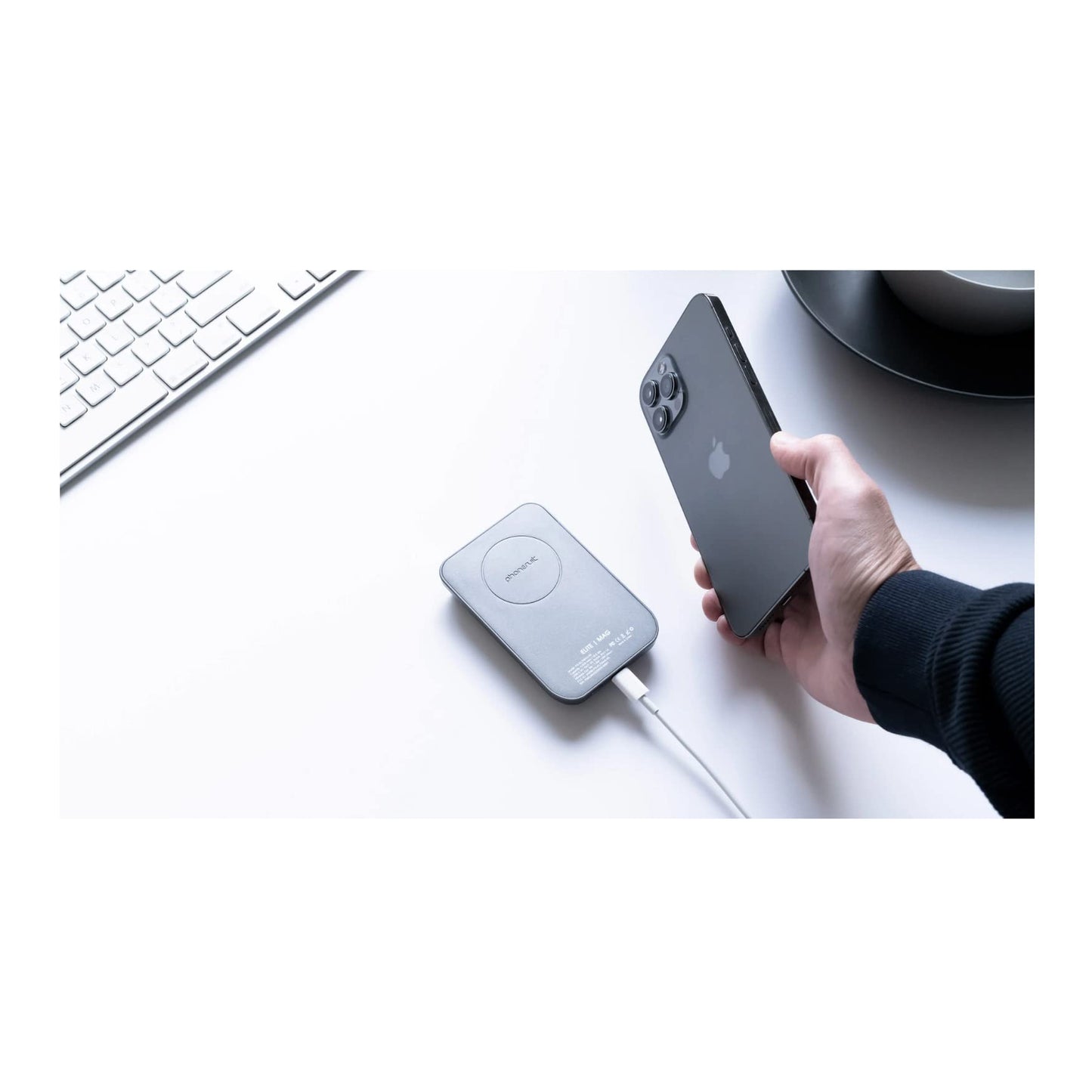 Cargador de Bolsillo PhoneSuit EliteMag inalámbrico MagSafe para iPhone 5000 mAh