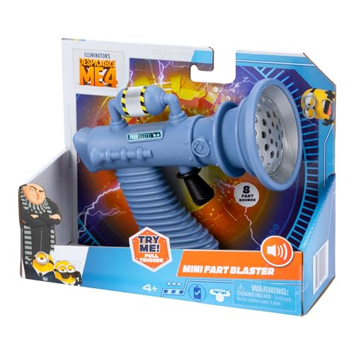 Blaster de Pedos Minions Despicable Me 4 SFX Mini Amarillo para Niños