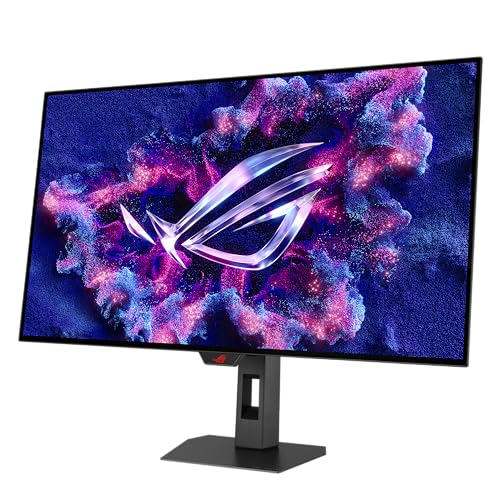 ASUS ROG Strix Monitor para Juegos OLED 4K de 32 Pulgadas (XG32UCWG) - TrueBlack Glossy OLED, Modo Dual (4K@165Hz, FHD@330Hz), 0.03ms, Compatible con G-Sync, Sensor de proximidad Neo, KVM automático