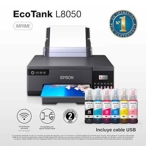 Epson Ecotank Impresora Fotográfica a Color L8050