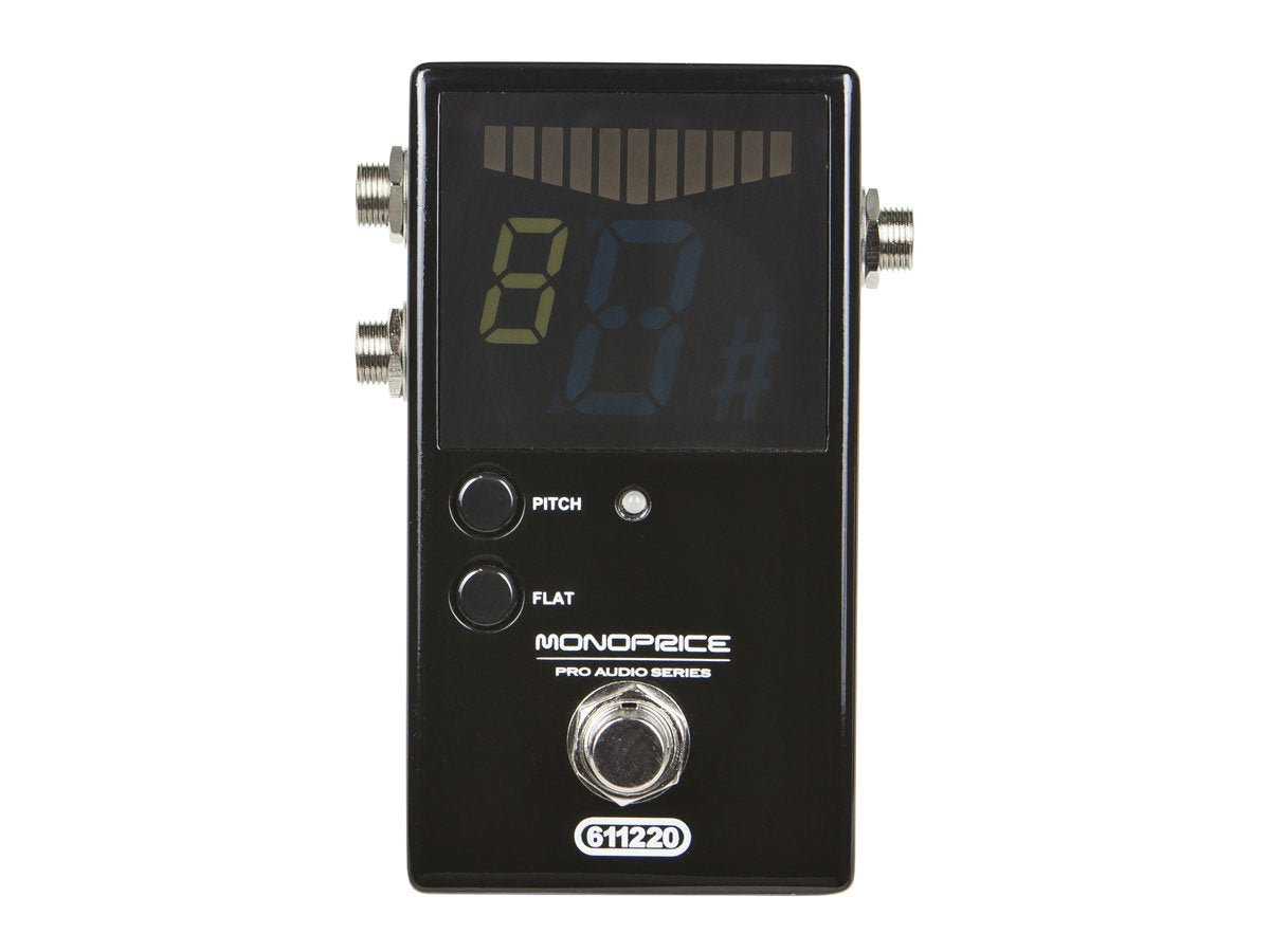 Stage Right by Monoprice True-Bypass Chromatic Pedal Tuner