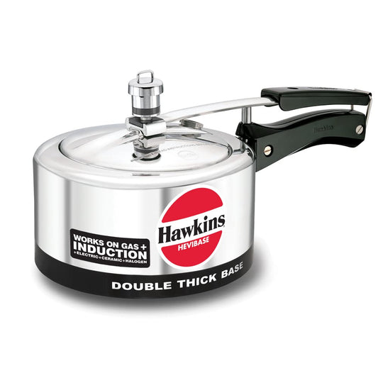 Hawkins Hevibase IH20 olla de presión de inducción, pequeña, plateada, Plateado, 2 litros, 1