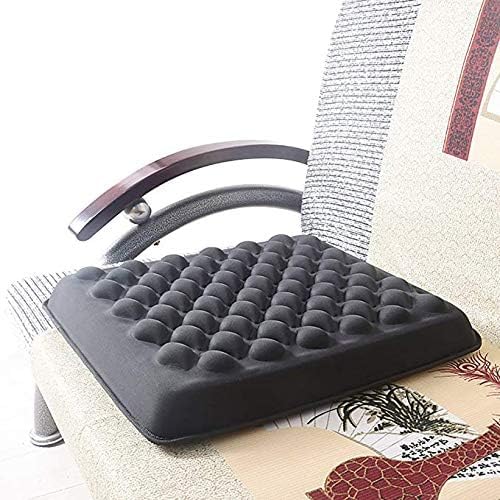 DAONSA Cojín De Gel Antillagas | Cojín Ortopédico para Alivio de Presión (Coxis, Ciática, Úlceras) – Antideslizante y Transpirable para Silla, Carro o Oficina, Cojín para Silla, Cojín de Gel