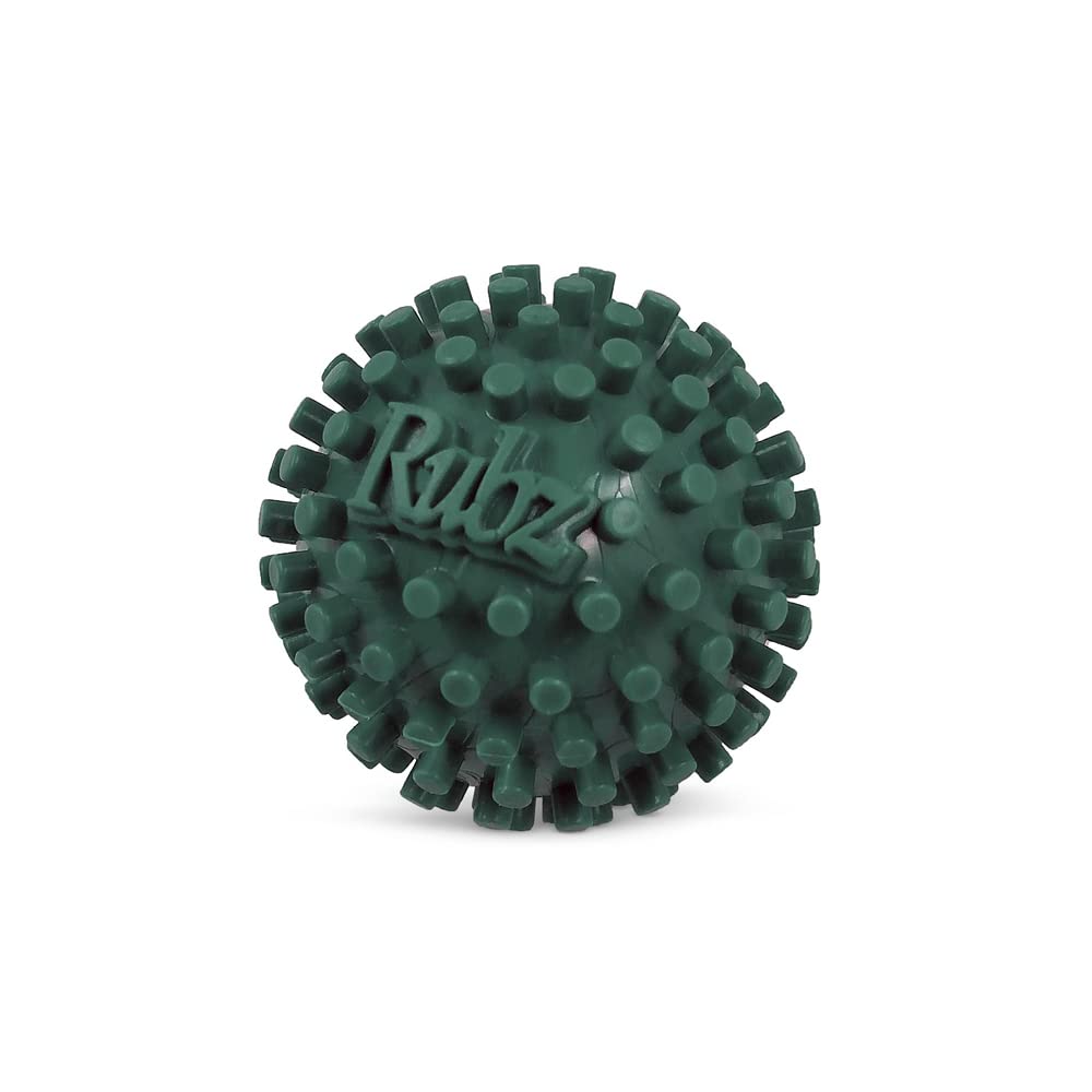Due North Industrial Rubz - Bola de masaje para pies, manos y espalda, alivio de la fascitis plantar, color verde