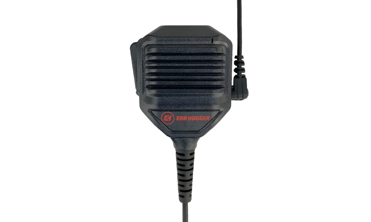 Micrófono de Altavoz EarHugger HD iCOM para Radio Comunicación
