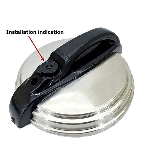 LDEXIN 2 unidades de válvula de liberación de vapor, mango de liberación de seguridad de escape de vapor pieza de repuesto para olla a presión eléctrica doméstica