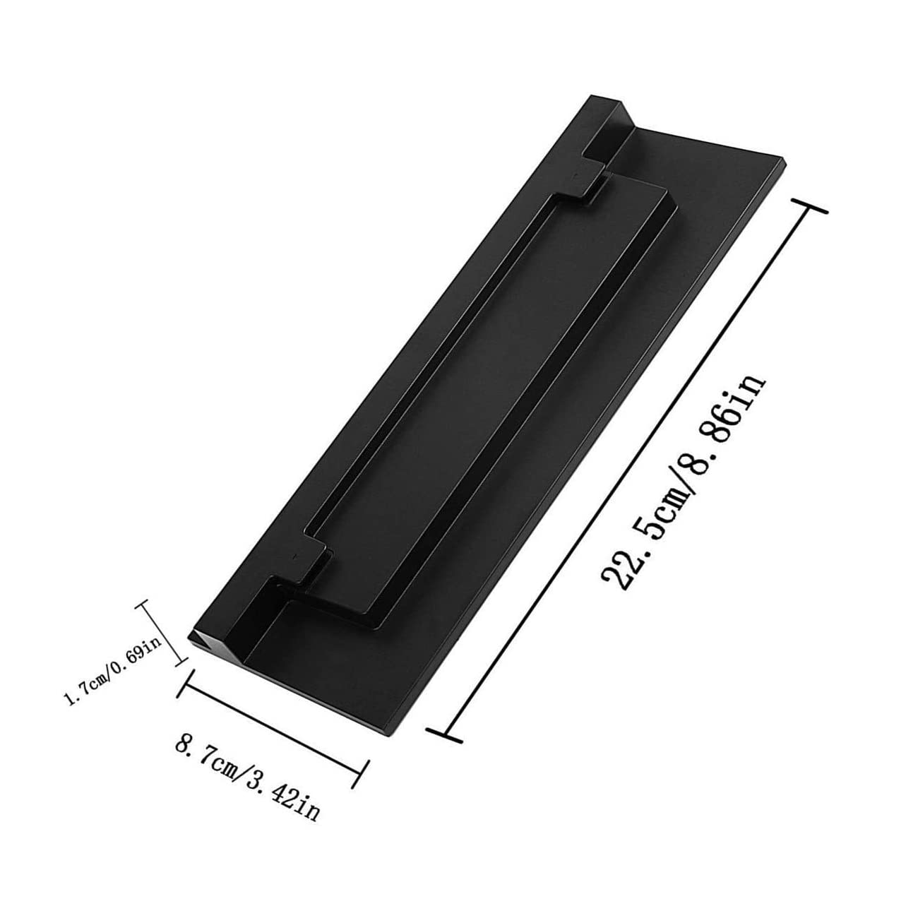 Ecoshopmaster Base Vertical Compatible con Consola Xbox One S (Negro)