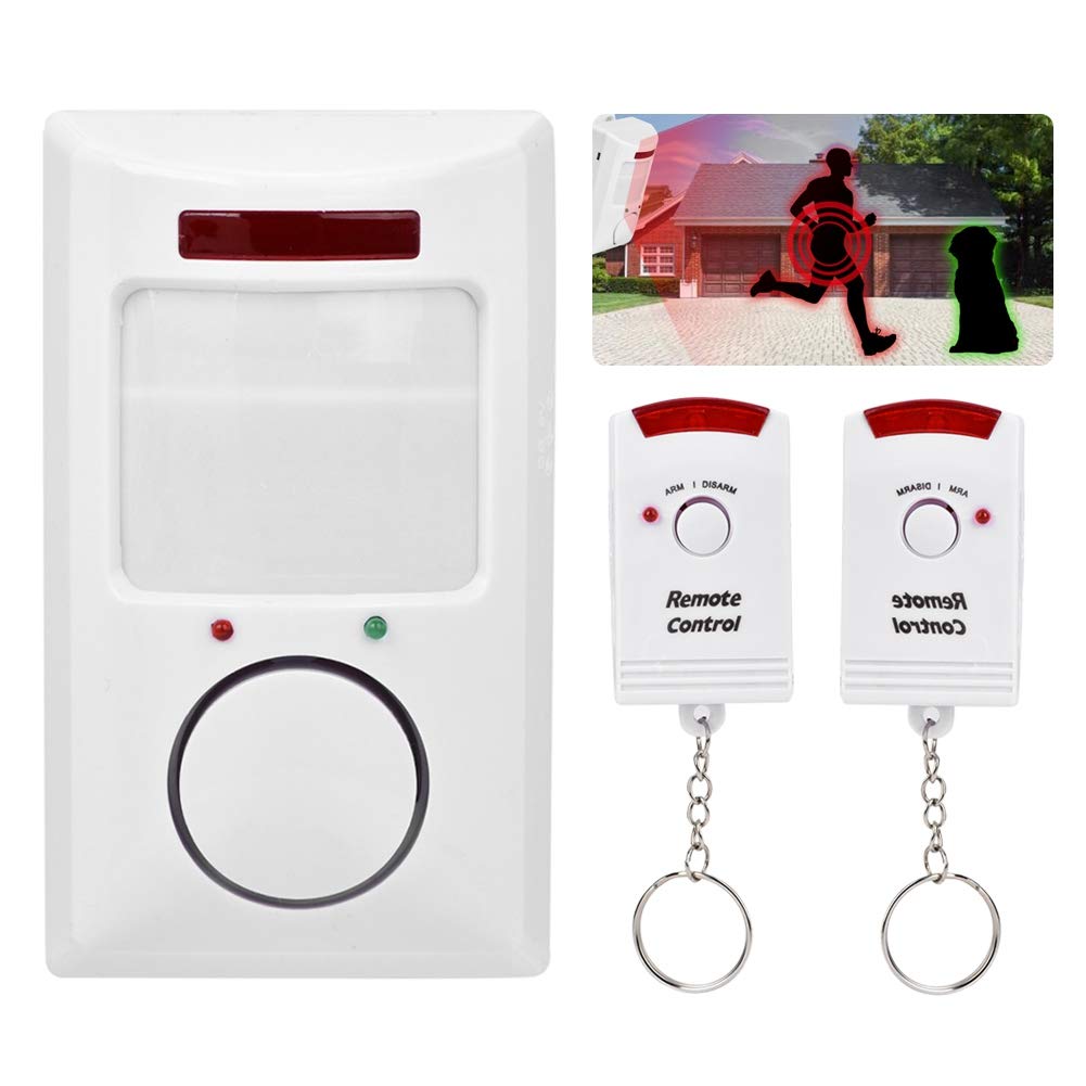 de Alarma inalámbrico, Nuevo, Fuerte Sonido de Alarma de 105dB, más de 30 m de Distancia para 105dB de Alarma inalámbrico Detector de Sensor de Movimiento infrarrojo