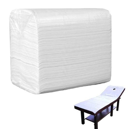 Healeved 100 Uds Hojas Hojas de Belleza sábanas de Masaje Desechables Funda para Camilla de Masaje sabanas Desechables Camilla Masaje sábanas para Camilla de Masaje sábana de salón Familiar
