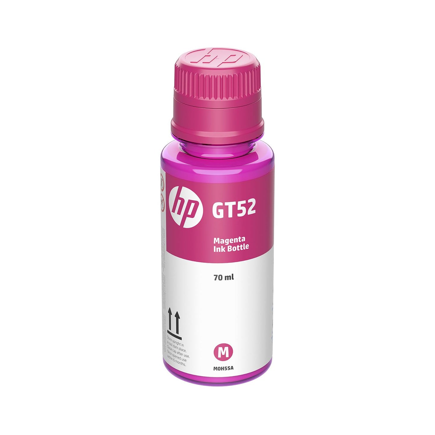 HP Botella de Tinta Magenta HP GT52 Original (M0H55AL) Compatibilidad DeskJet GT 5800 series, Ink Tank 100 / 300 series, Ink Tank Wireless 400 series, Smart Tank 500 series