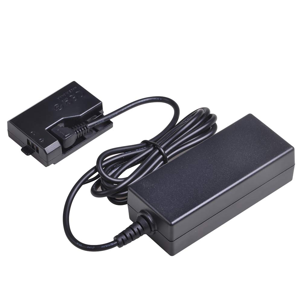 Batmax Adaptador de Corriente ACK-E10 para Canon LP-E10; Cámaras EOS Rebel T3, T5, T6, T7, T100, Kiss X50, X70, X80, X90, 1100D, 1200D, 1300D, 1500D, 2000D