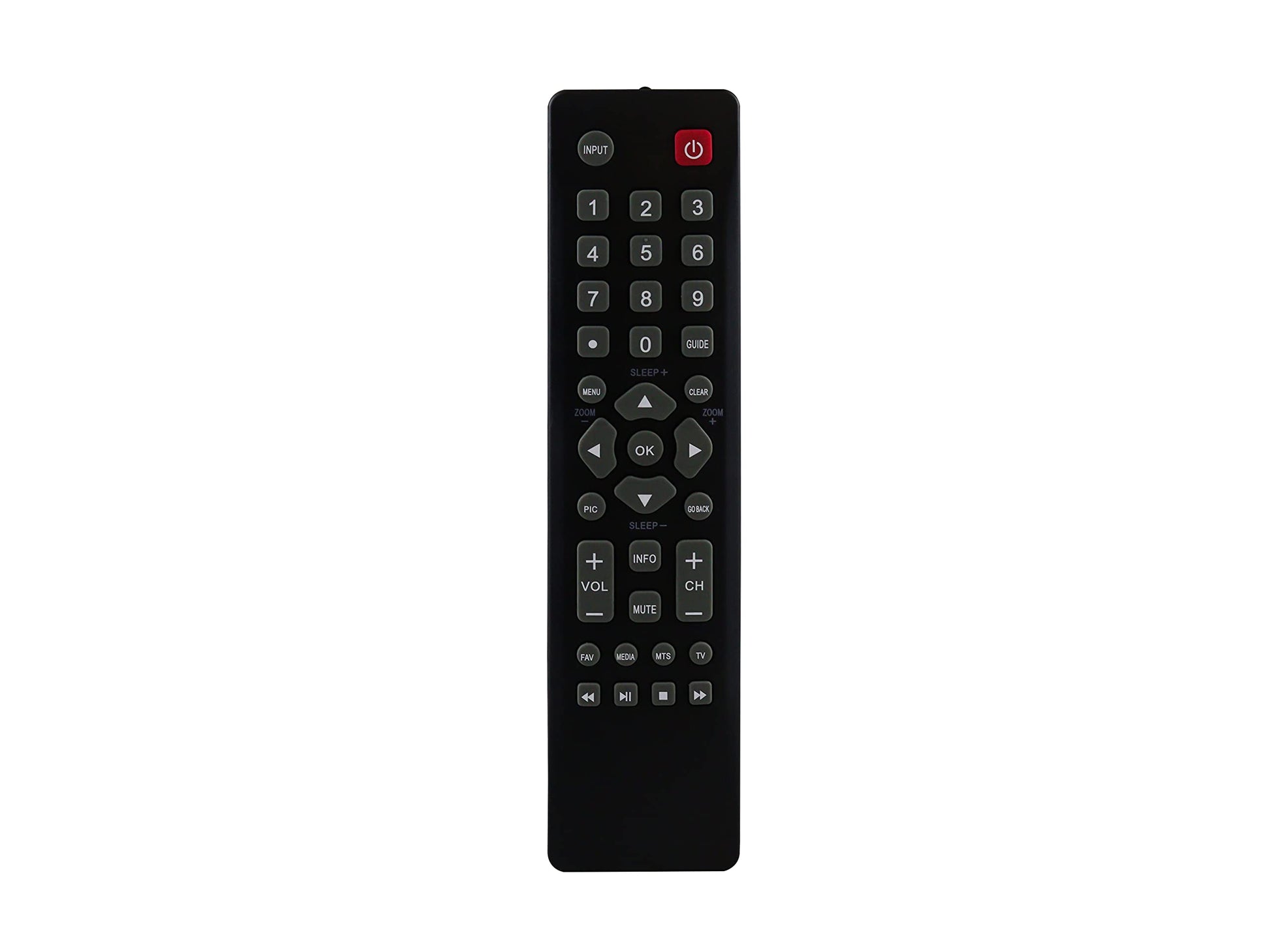 Control Remoto Compatible con Hkpro Pantalla Led LCD Directo, ATVIO