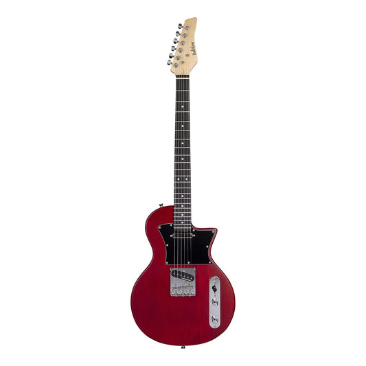 BABILON Guitarra Eléctrica Serie Vintage ELMONT-RW Color Rojo