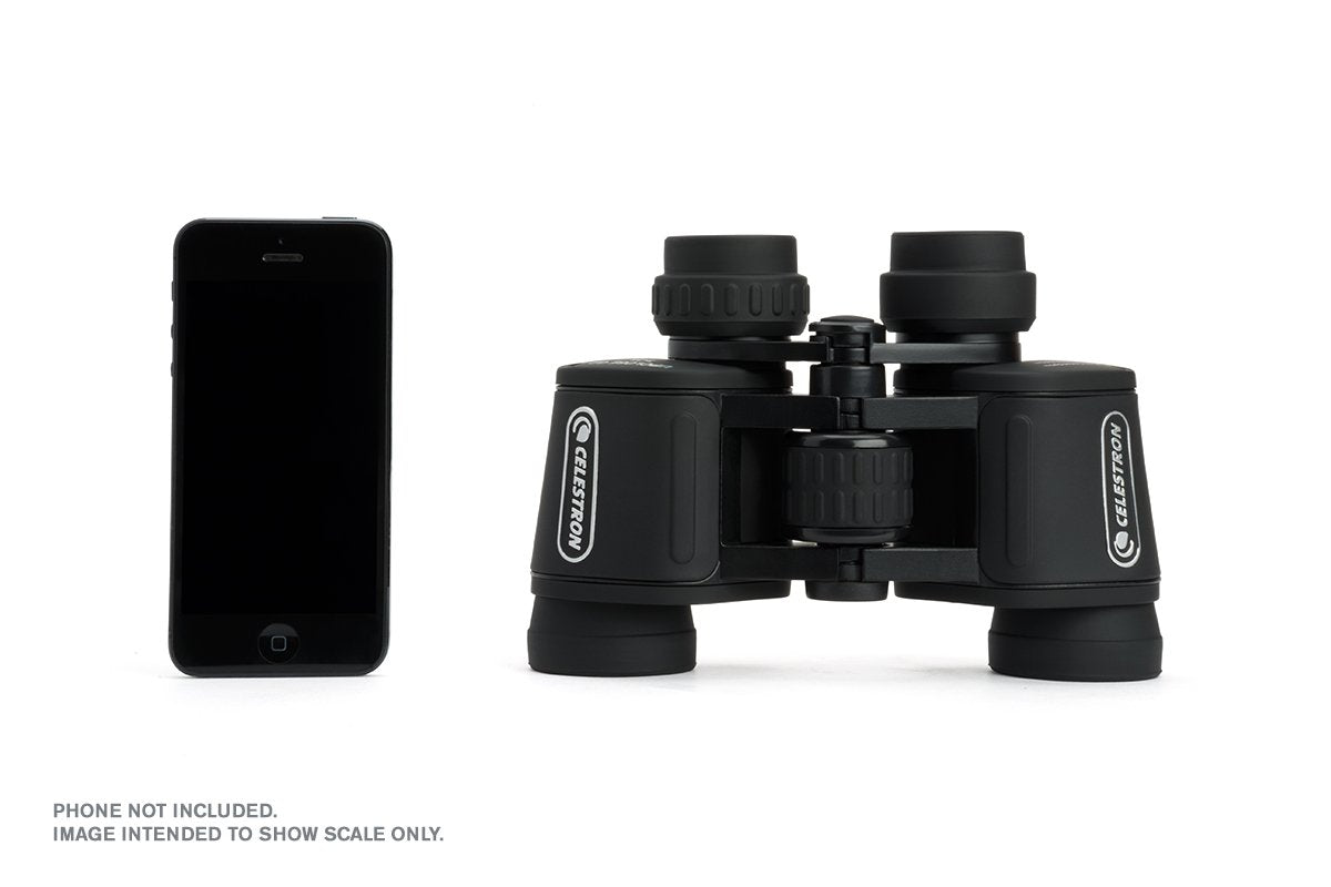 Celestron – Binocular UpClose G2 7x35 – Óptica de Revestimiento múltiple para observación de Aves, Vida Silvestre, Paisaje y Caza, Binocular Porro Prism para Principiantes – Incluye Funda de