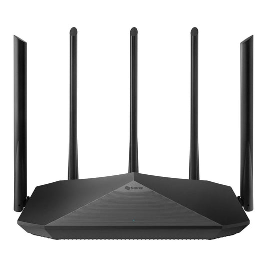 Repetidor Router STEREN Blanco Wi-Fi 6 Cobertura 100 m