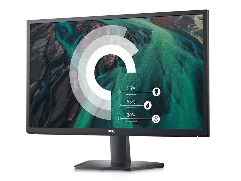 Monitor de la serie SE24 de Dell - 24" IPS TFT LCD FHD (1920 x 1080) AMD FreeSync - VESA, 16:9-75Hz, tiempo de respuesta de 5 ms de color gris a gris, luz azul baja, sin parpadeo, antirreflejos, HDMI