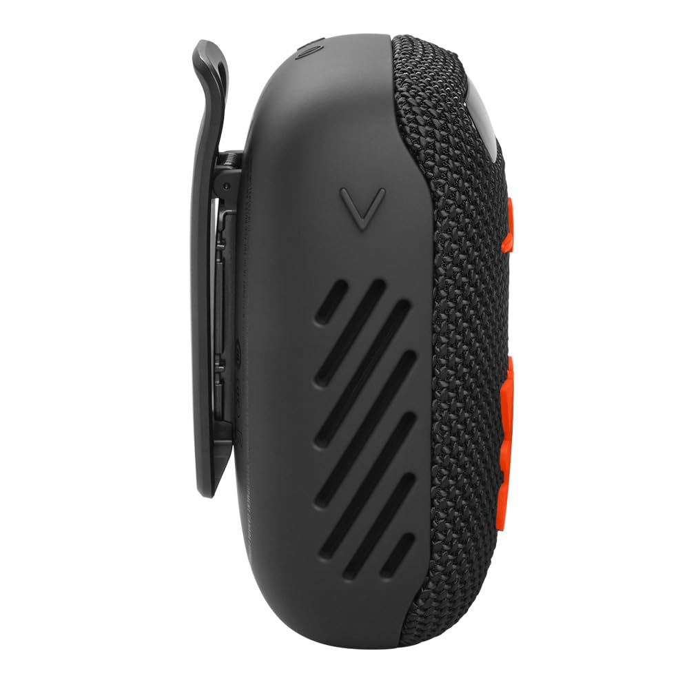 JBL Wind 3 FM - Altavoz de manubrio Bluetooth (negro/naranja)