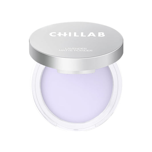 Chillab Polvo Mate de Lavanda Polvo Translúcido para Control de Brillo, Acabado Suave y Natural, Larga Duración, No Deja Residuo Blanco