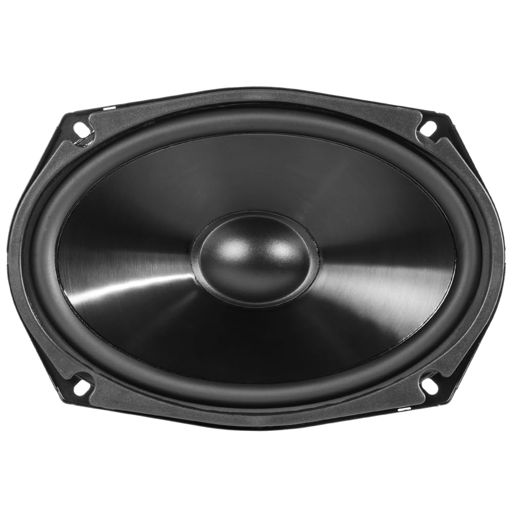 NVX® NSP69KIT - Altavoces para coche de 6 x 9, 920 W máximo, 320 W RMS, sistema de componentes de 2 vías con tweeters de cúpula de seda y X-overs pasivos, fácil de instalar en coches/camiones/puertas