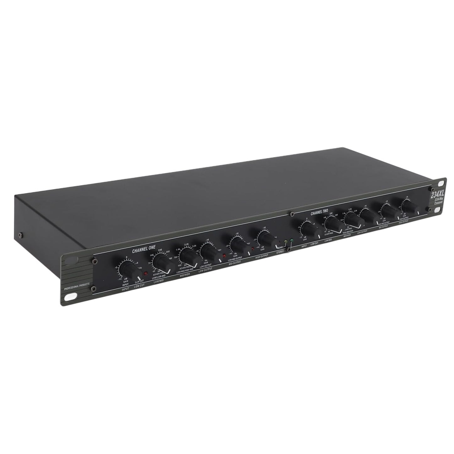 Crossover 234XL, Crossover Mono Profesional de 4 Vías Enchufe de EE. UU. 110 V Rendimiento Estable Duradero Diseñado para Rendimiento en Escenarios Al Aire Libre