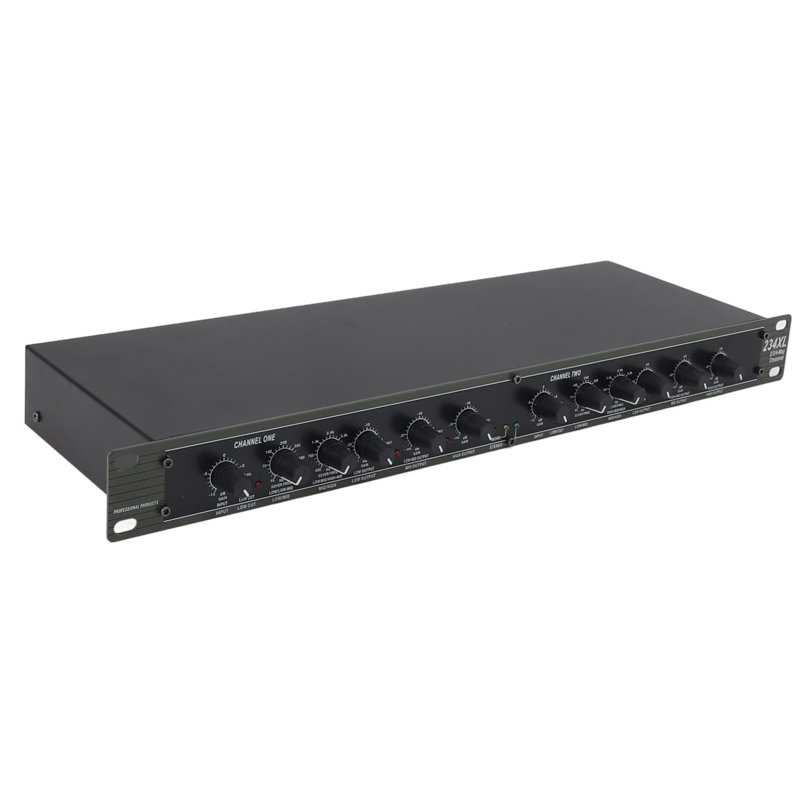 Crossover 234XL, Crossover Mono Profesional de 4 Vías Enchufe de EE. UU. 110 V Rendimiento Estable Duradero Diseñado para Rendimiento en Escenarios Al Aire Libre